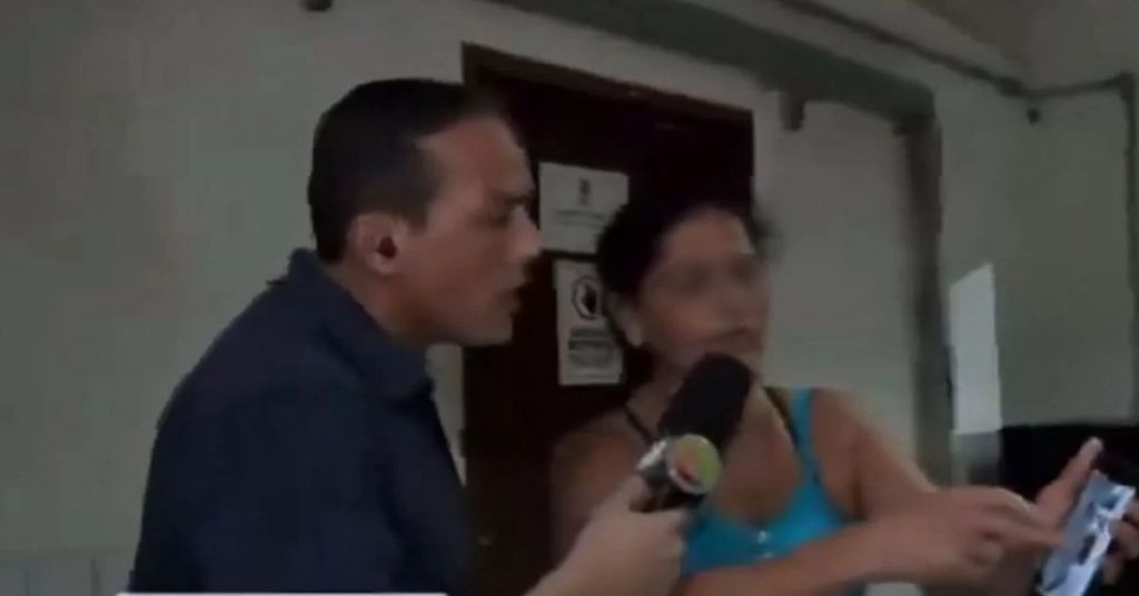 Mulher expõe vídeo do marido na cama com amante, ao vivo, durante reportagem e jornalista entra em pânic… Ver mais