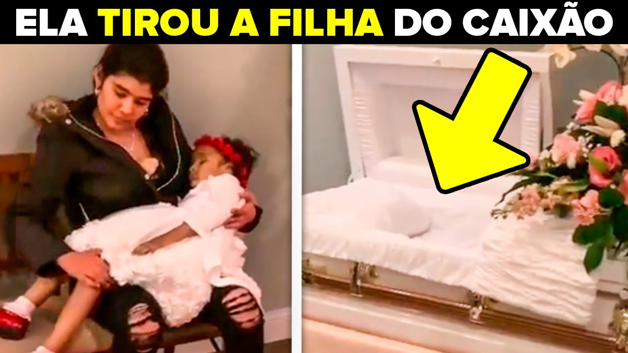 Mãe Tira Bebê do Caixão para Segurá-lo pela Última Vez. Quando Tocou Nele O Cor… Ver mais